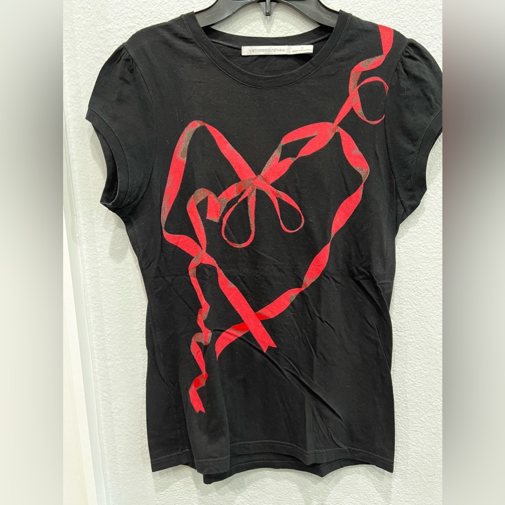 Viktor & Rolf for H&M bow tshirt